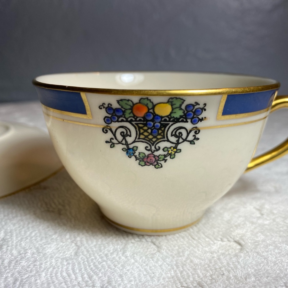 Vintage Lenox 1st Qlty (Westchester S40C)  21/8" CUP & SAUCER SET - Picture 7 of 13